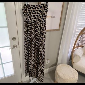 Strapless Maxi Dress